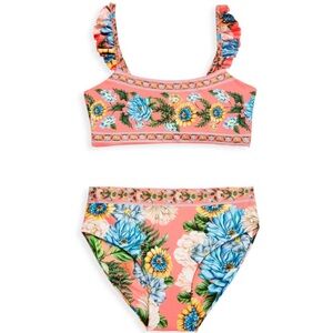 Girls Size 12 “Pacifico Sky Aine” Bikini from Agua Bendita (never worn / opened)